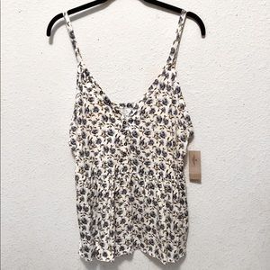 🚫🚫SOLD🚫🚫 AE floral spaghetti strap tank top